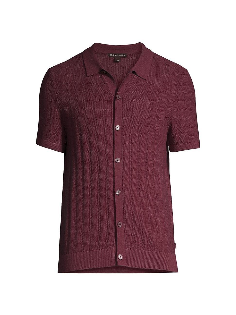 Mens Cotton Polo Shirt Product Image