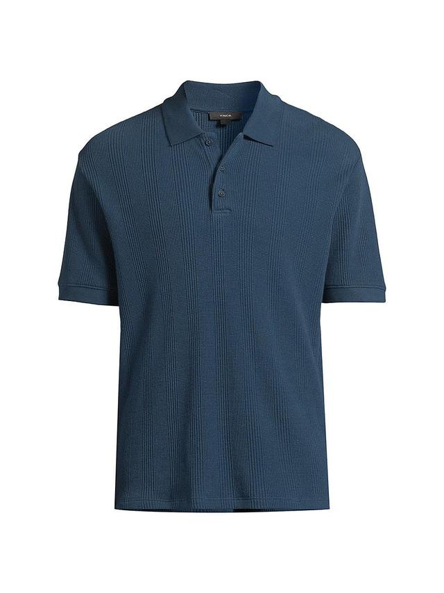 Mens Cotton Polo Shirt Product Image