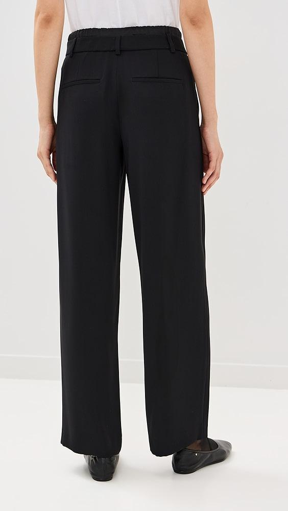 Vince Mid Rise Double Waistband Drawstring Pants | Shopbop Product Image