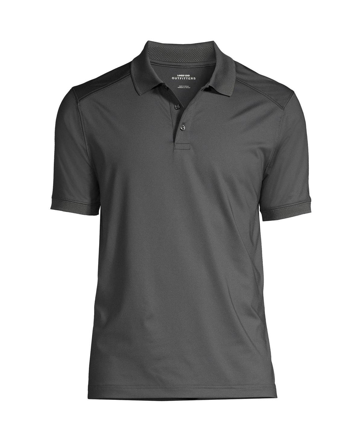 Lands End Mens Short Sleeve Rapid Dry Active Polo Shirt Product Image