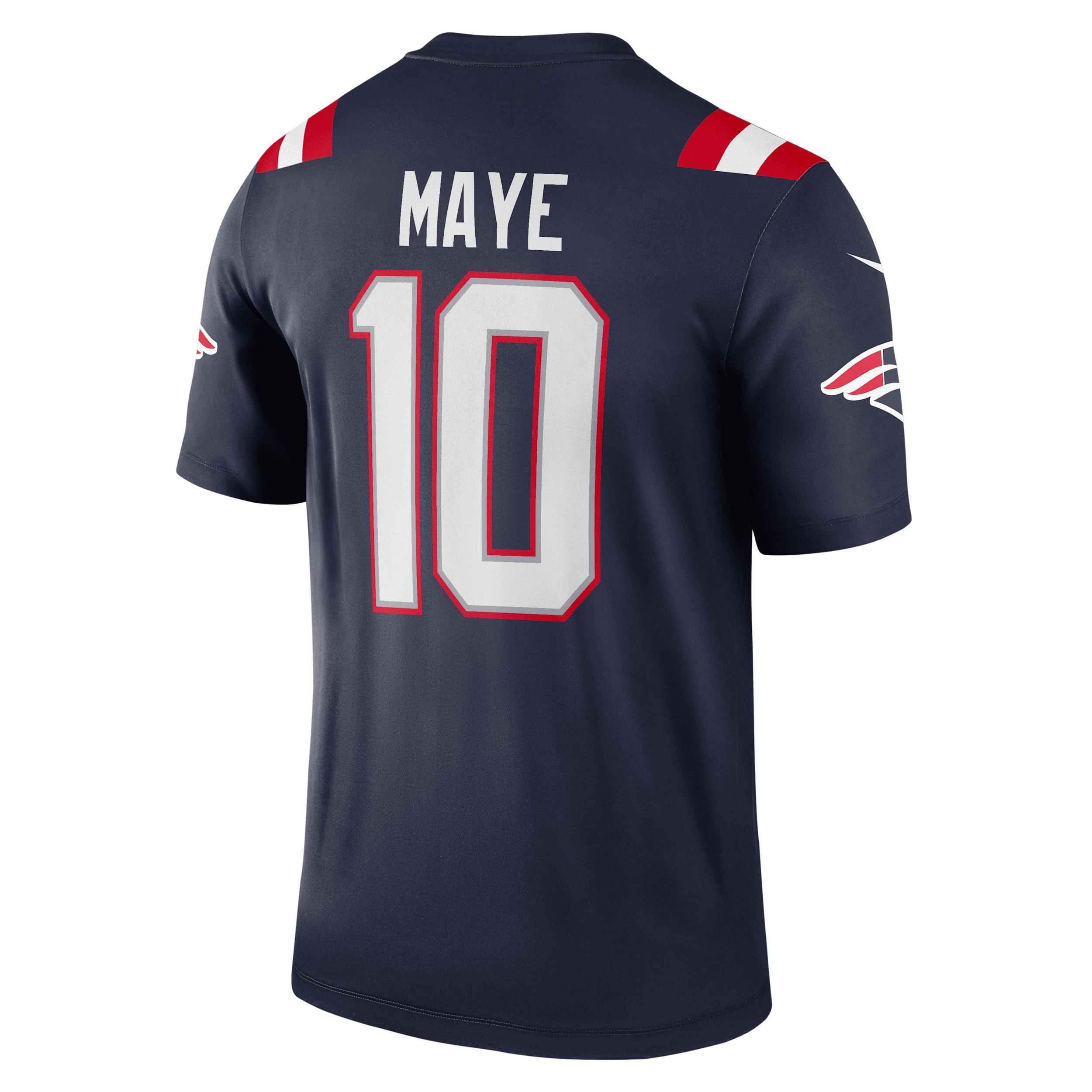 Drake Maye New England Patriots Men's Nike Dri-FIT NFL Legend Jersey Product Image