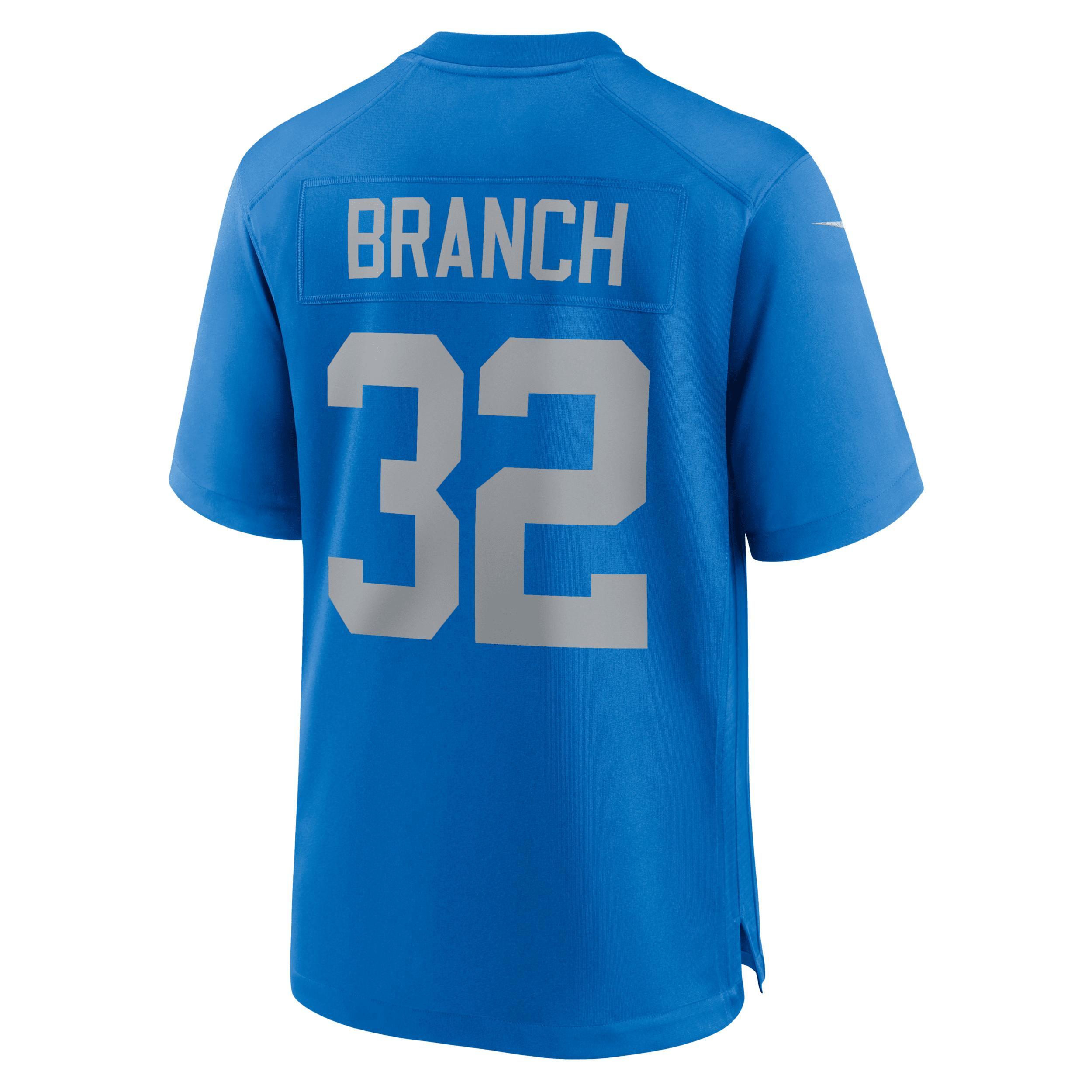 Brian Branch Detroit Lions Nike Men's NFL Game Football Jersey Product Image