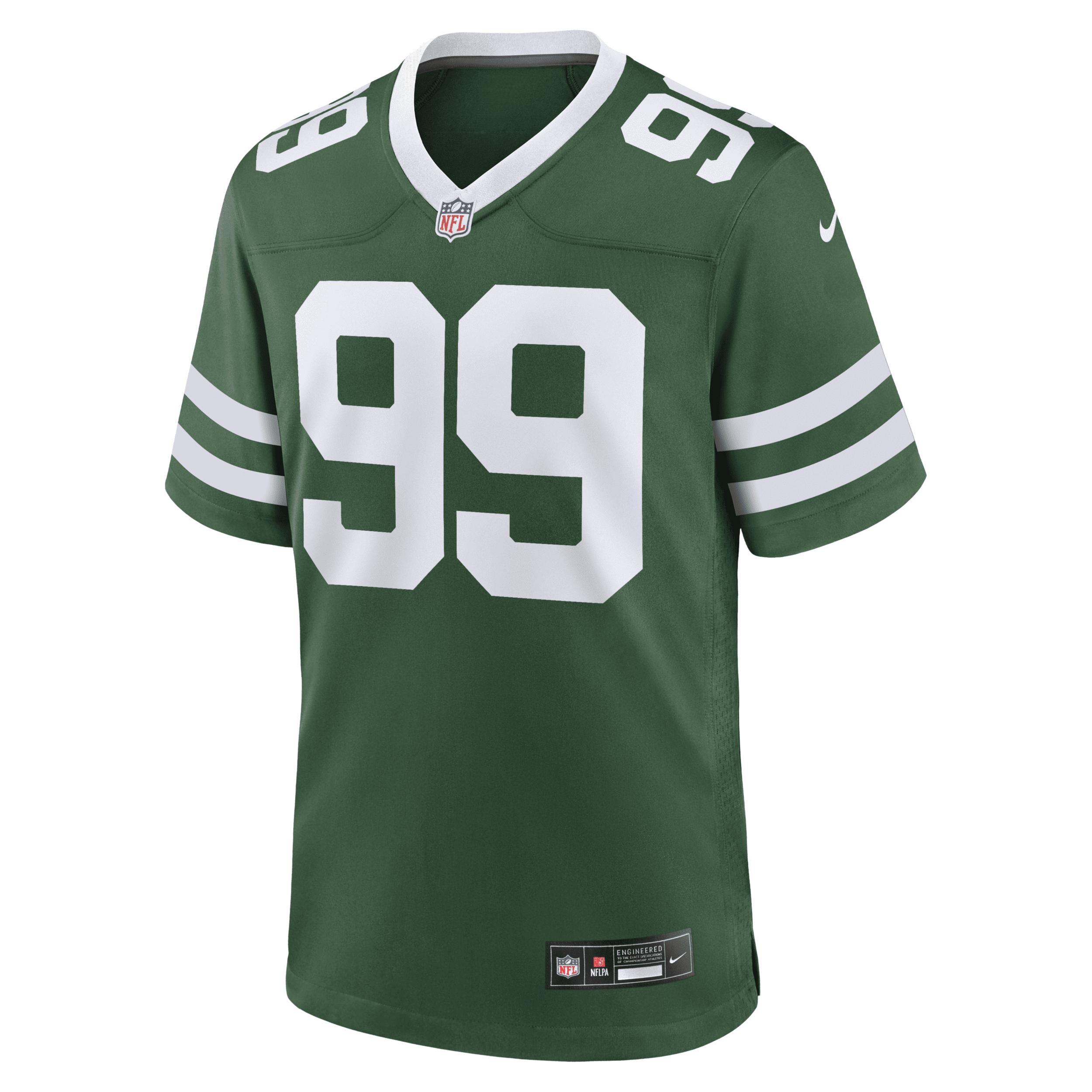 Nike Men's NFL New York Jets (Will McDonald IV) Game Football Jersey Product Image