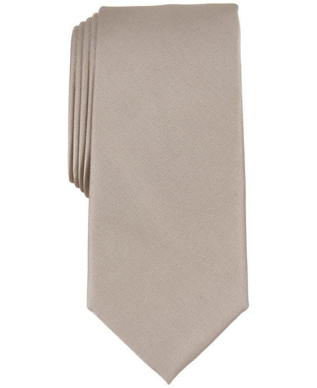 Alfani Mens Solid Texture Slim Tie, Created for Macys Product Image