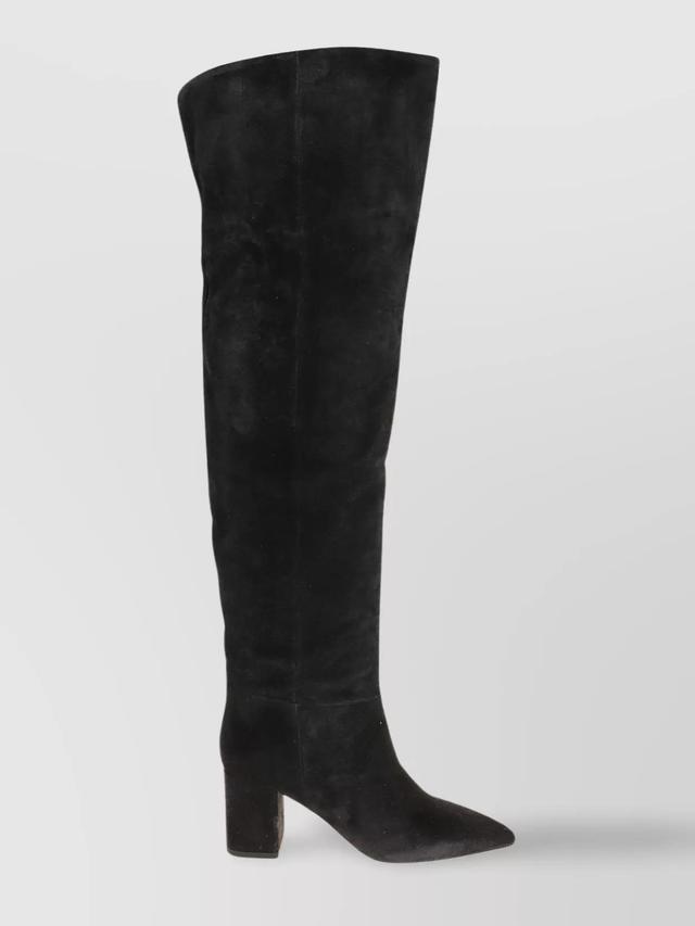 PARIS TEXAS Anja Over The Knee Boot 70 In Black Product Image