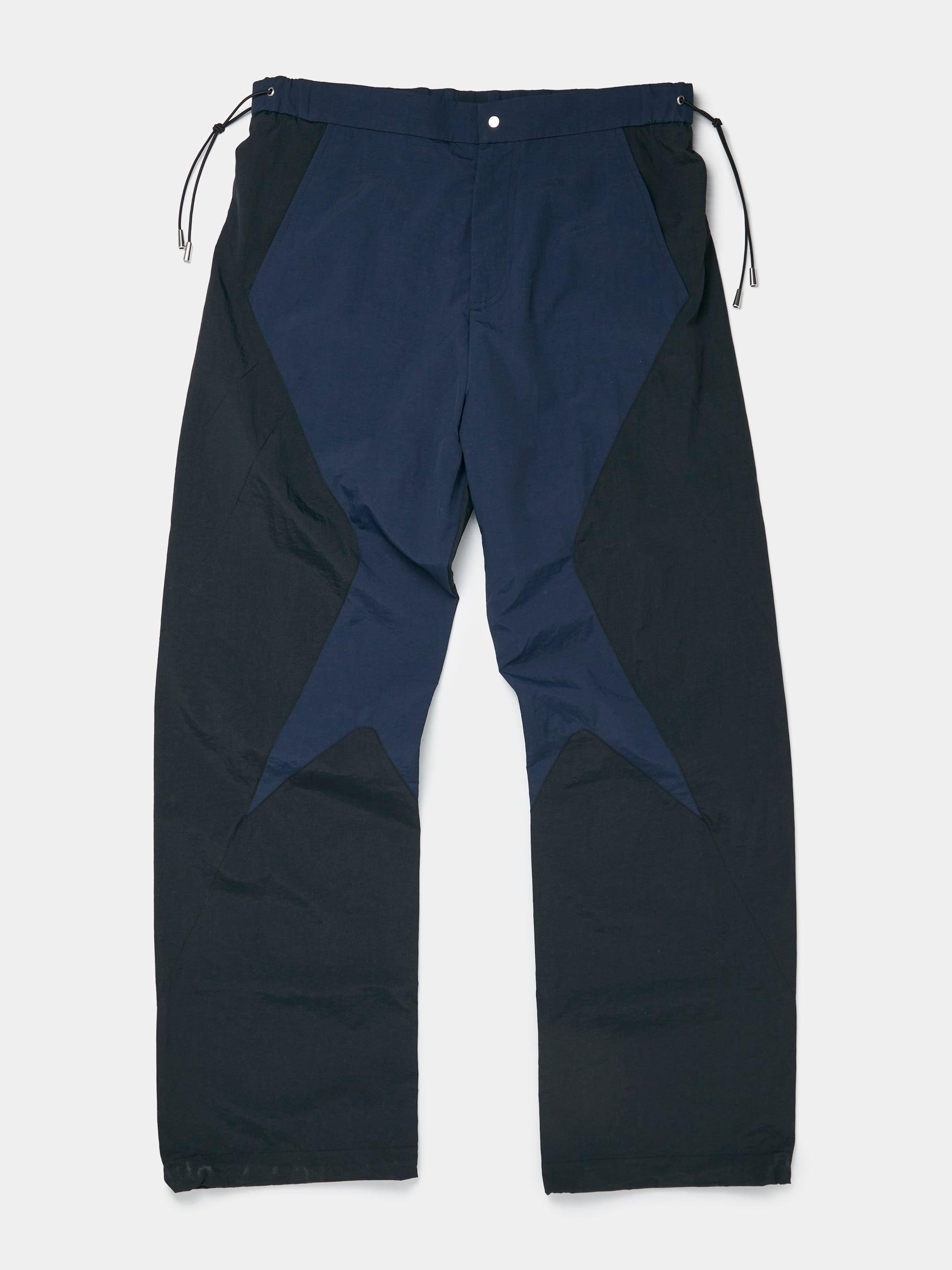 TRACK PANT (Black / Dark Blue) Product Image