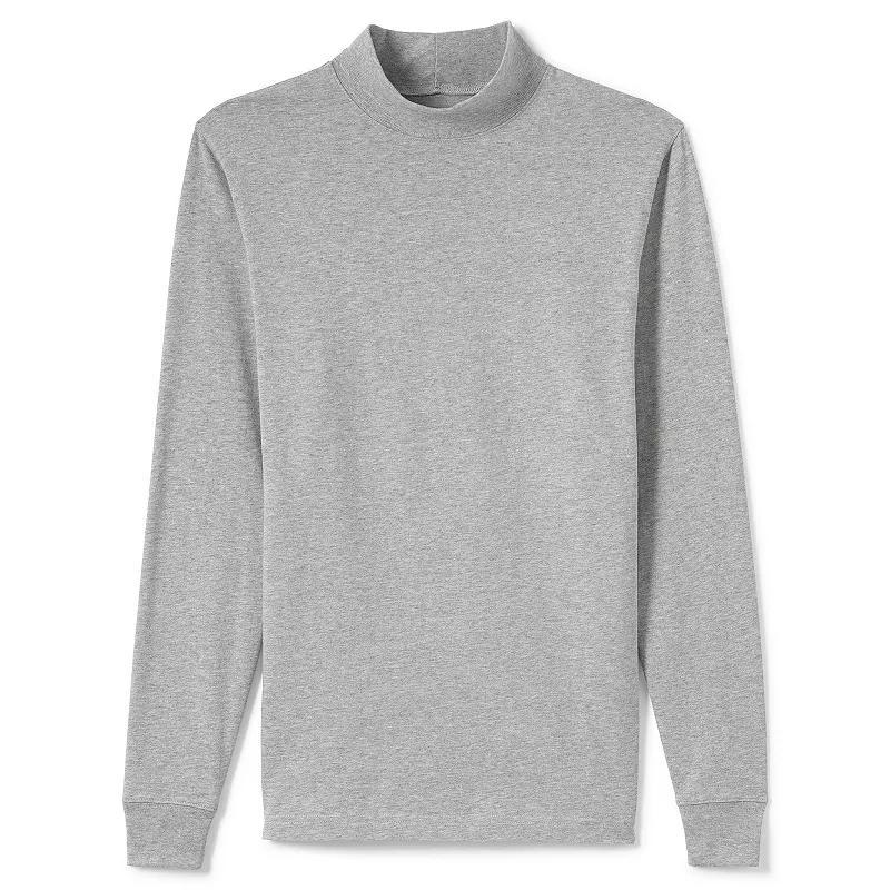 Mens Lands End Super-T Mock Turtleneck Product Image