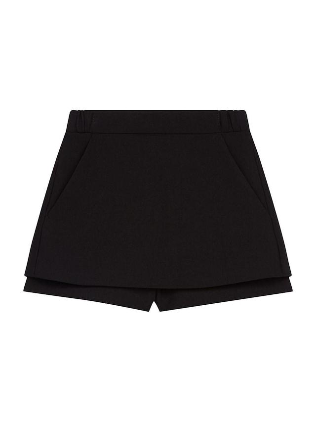 Womens Crepe Skirt Shorts Product Image