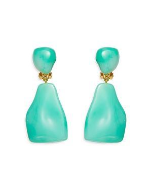 Womens Wilma Goldtone & Imitation Pearl Drop Earrings Product Image