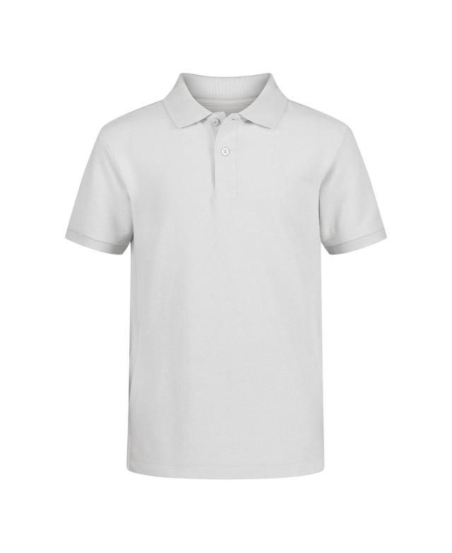 Nautica Big Boys Uniform Stretch Double Pique Polo Product Image