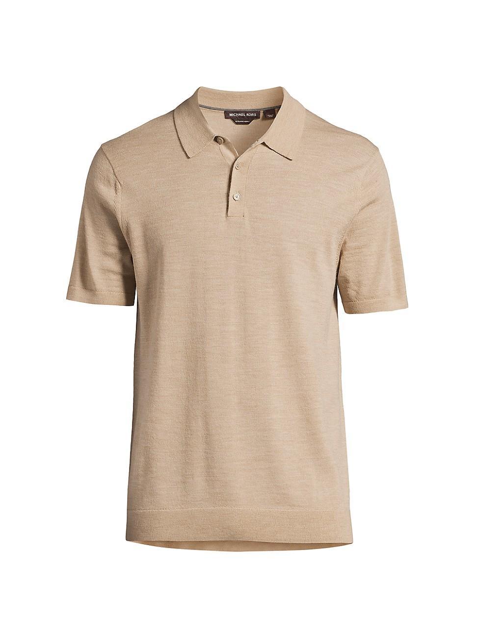 Mens Wool Polo Shirt product image