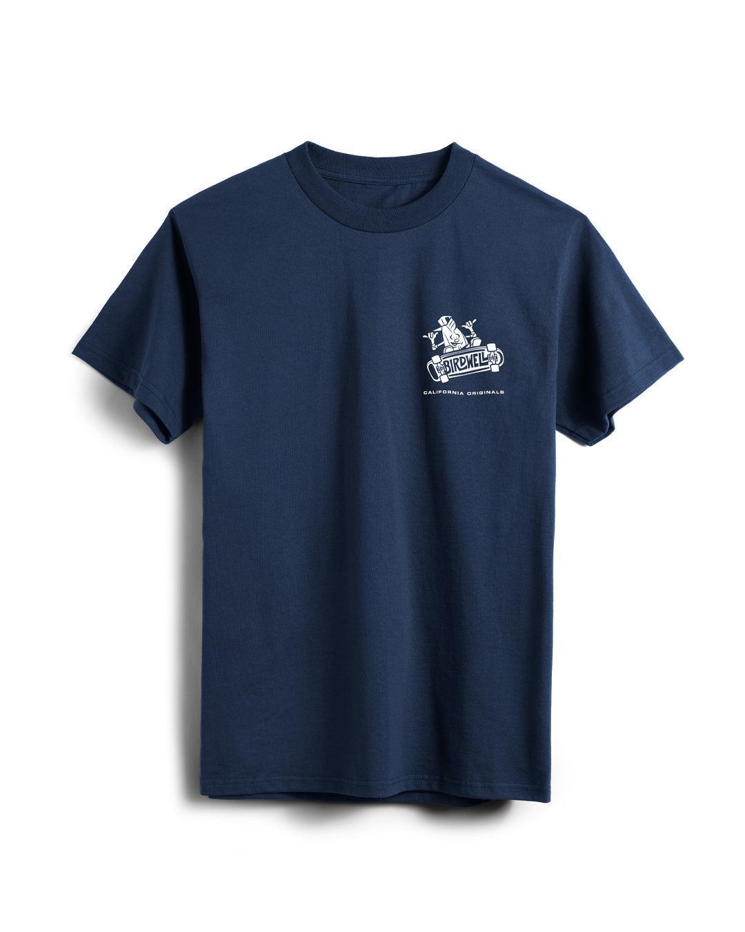 Skatin' Birdie T-Shirt - Navy Male Product Image