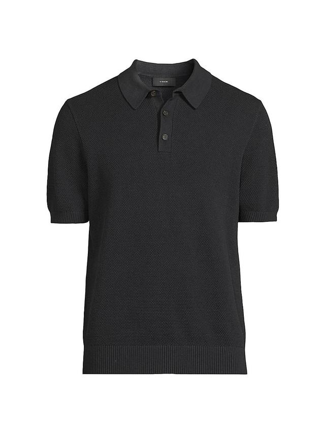 Mens Cotton Piqu Polo Shirt Product Image