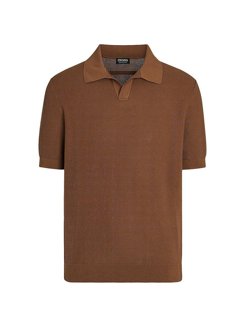 Mens Premium Cotton Polo Shirt Product Image