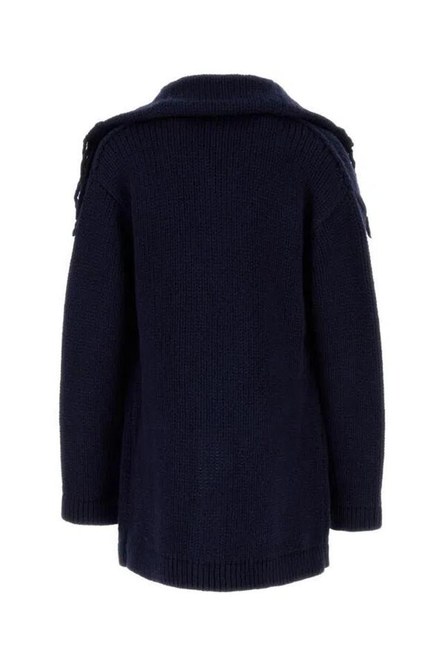 DRIES VAN NOTEN Knitwear In Blue Product Image