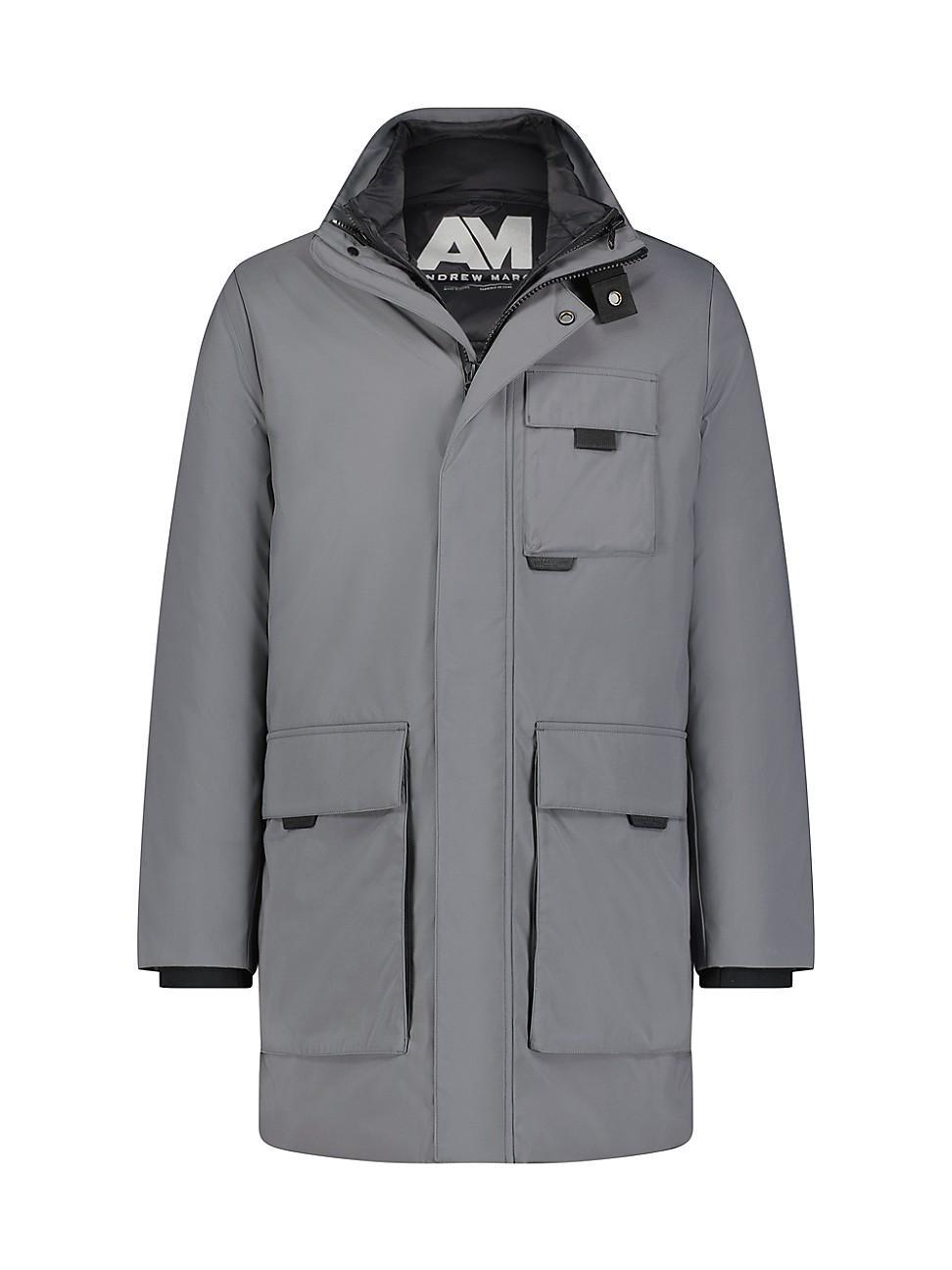 Mens Ruve Convertible Down Car Coat Product Image