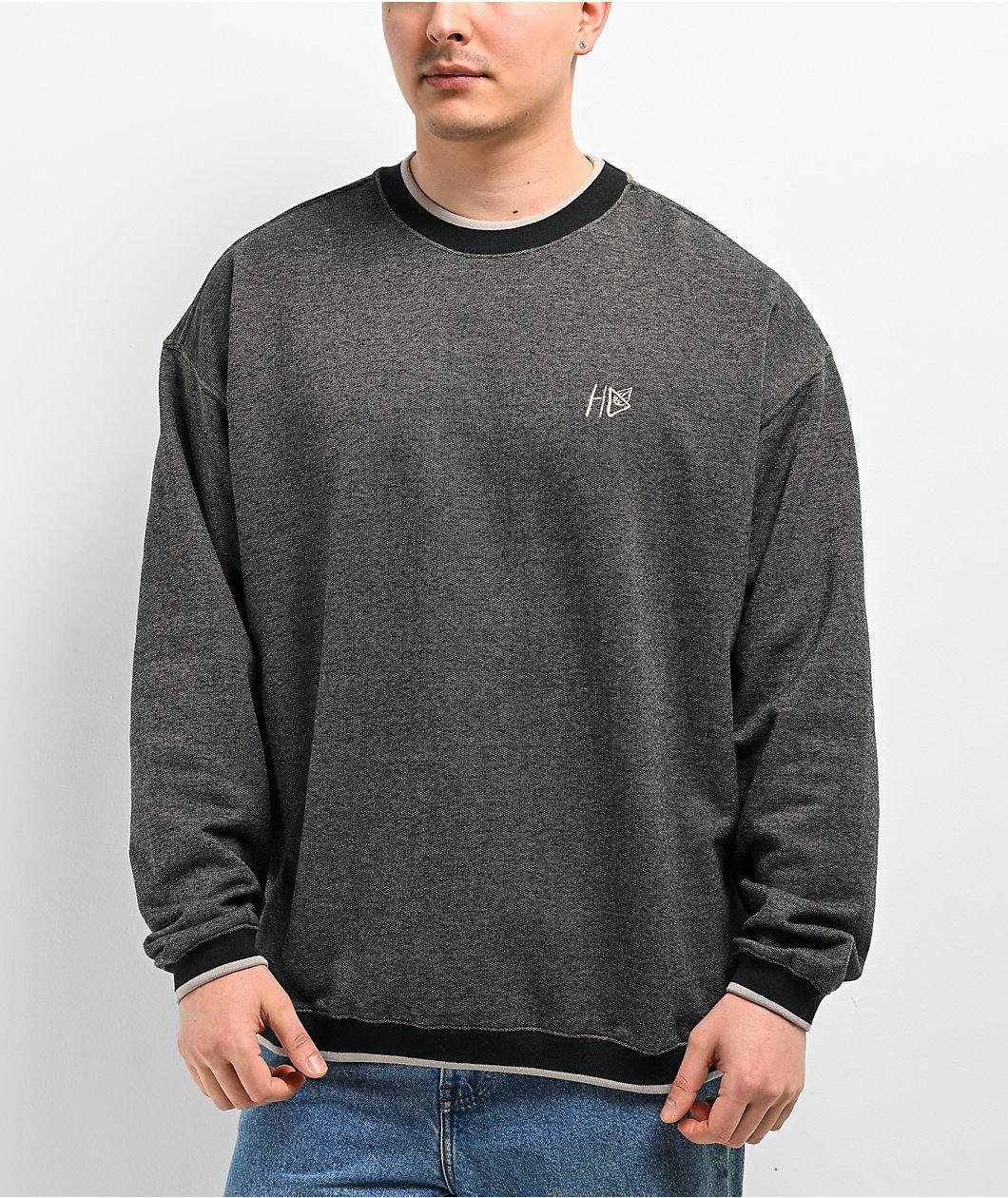 Volcom x Hockey Dad Lemon Heather Crewneck Sweatshirt Product Image