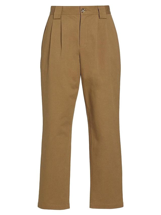 Mens Rebka Wide-Leg Trousers - Beige Rose - Size 36 Product Image