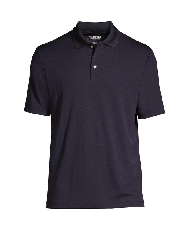 Lands End Mens Short Sleeve Solid Active Polo Shirt Product Image