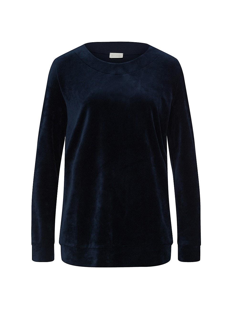 Womens Velour Pullover Sweater product image