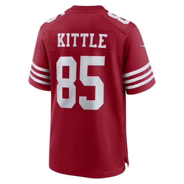 George Kittle San Francisco 49ers Super Bowl LVIII Nike Men's NFL Game Jersey Product Image