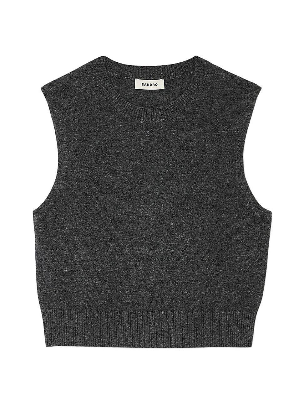 Womens Sleeveless Jumper Product Image