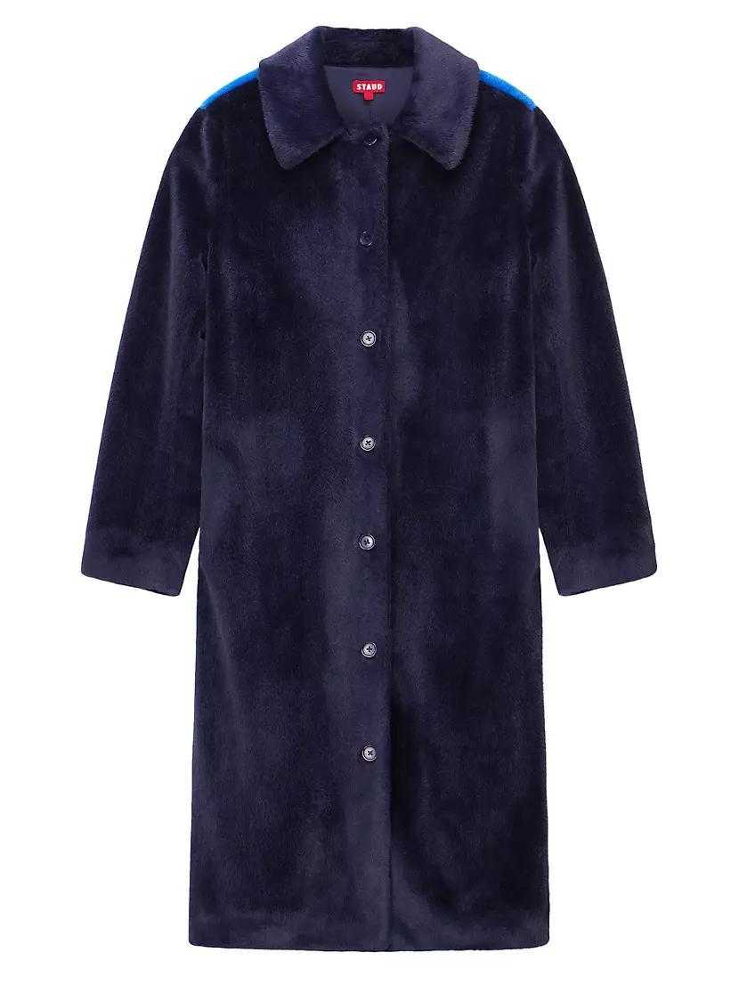 Dubois Single-Breasted Teddy Coat Product Image