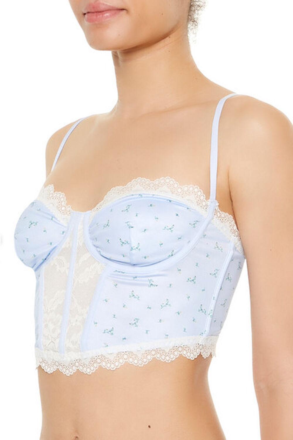 Ditsy Floral Lingerie Corset Cami | Forever 21 Product Image