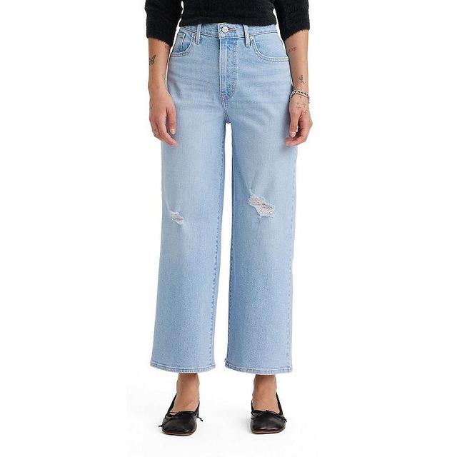 Womens Levis High-Rise Wide-Leg Jeans Product Image