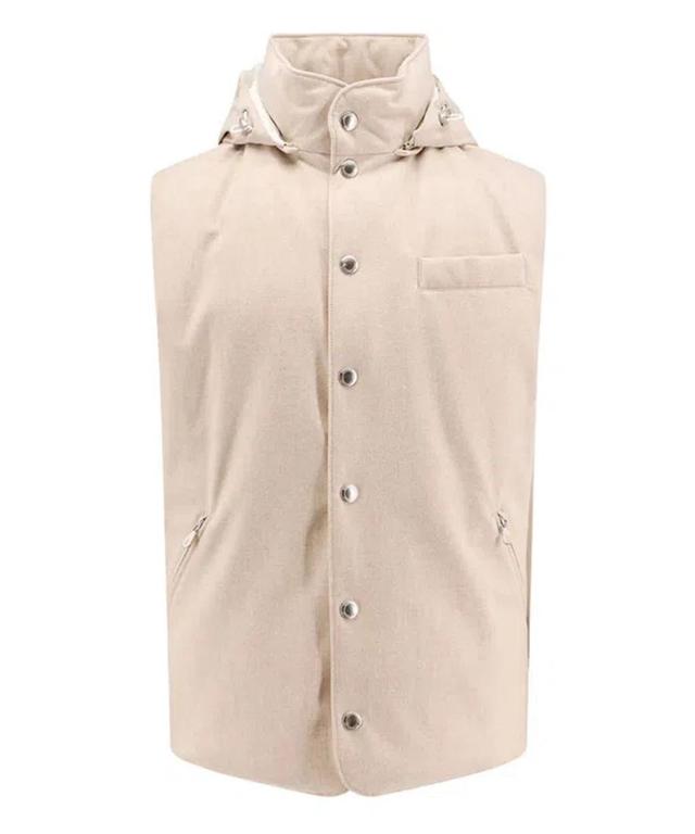 Vest In Beige Product Image