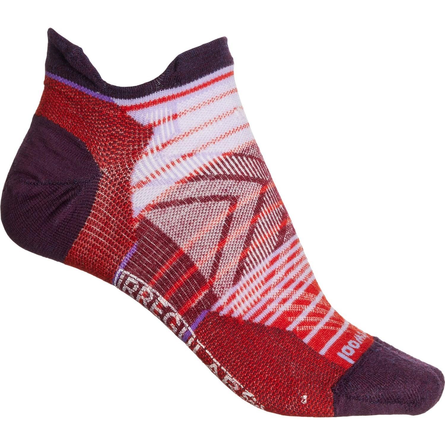 SmartWool Run Zero Cushion Striped Socks - Merino Wool, Below the Ankle (For Women) Product Image