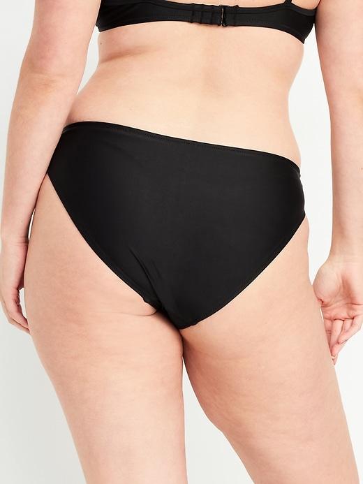 Mid-Rise Bikini Swim Bottoms Product Image