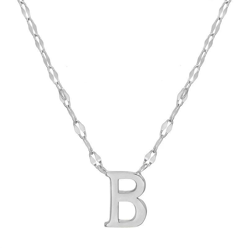 Paige Harper Initial Necklace, Womens B Sterling Product Image