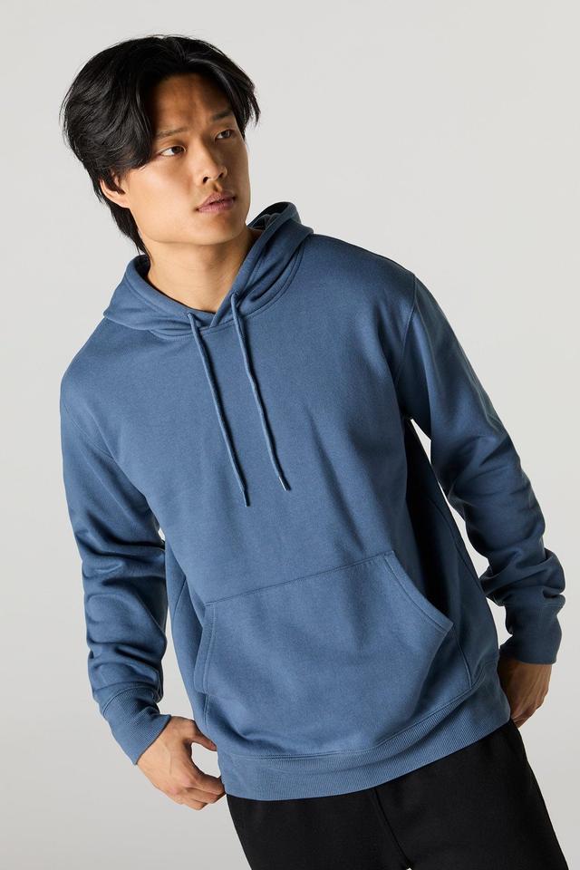 Solid Fleece Everyday Hoodie Male Product Image