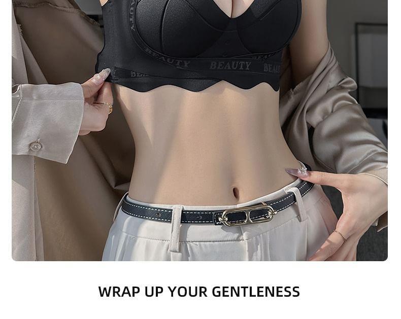 Plain Wireless Push Up Bra Product Image