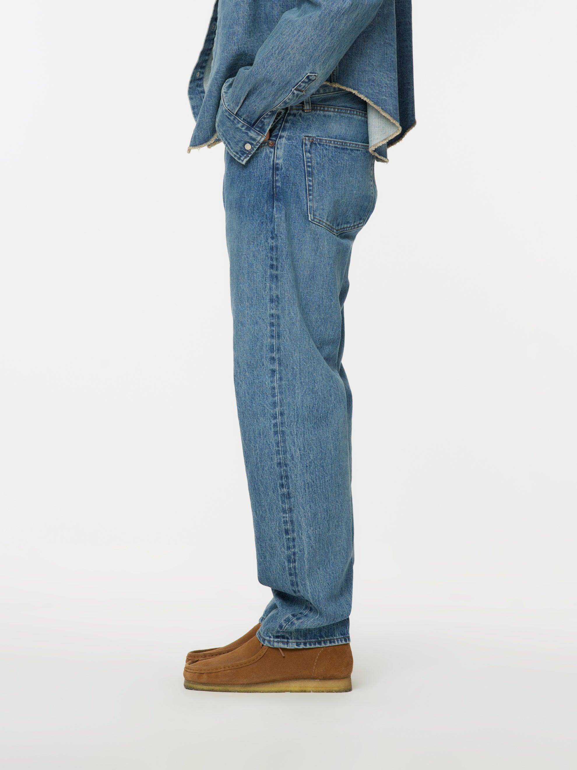 Classic Indigo Denim Jeans Product Image