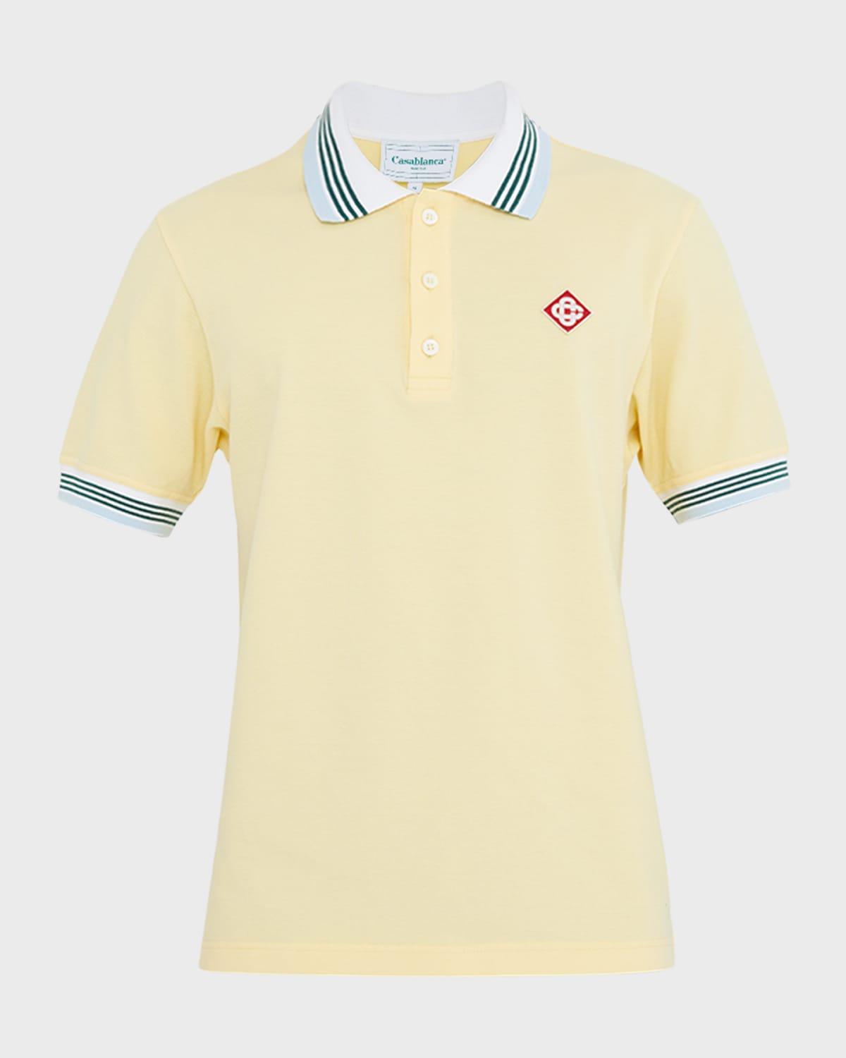 Mens Classic Pique Polo Shirt Product Image