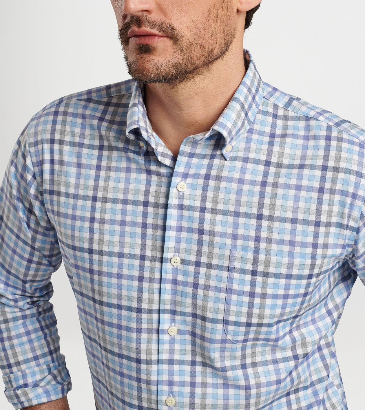 Chambly Crown Lite Cotton-Stretch Sport Shirt Product Image