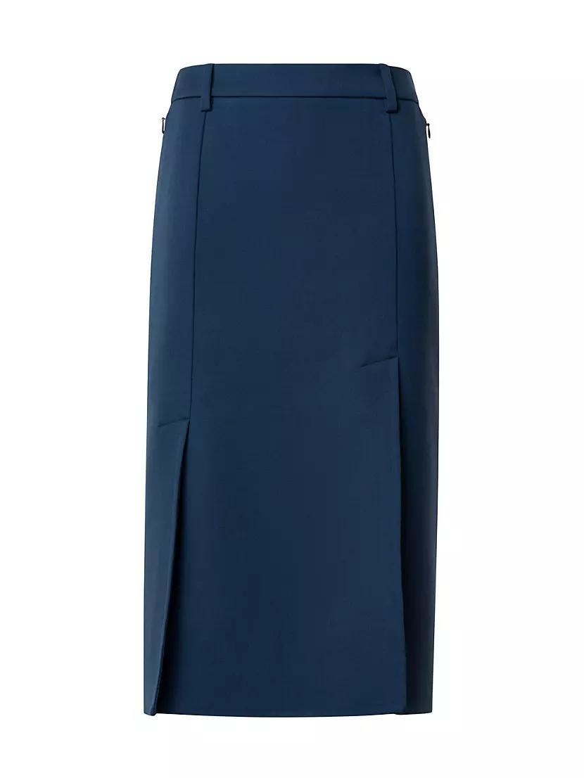 Wool Pencil Midi-Skirt product image