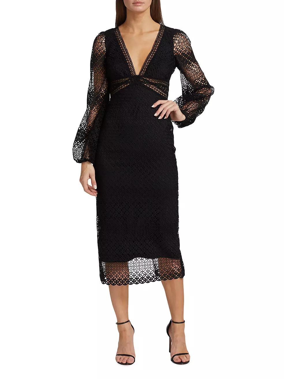 Lace Midi-Dress Product Image