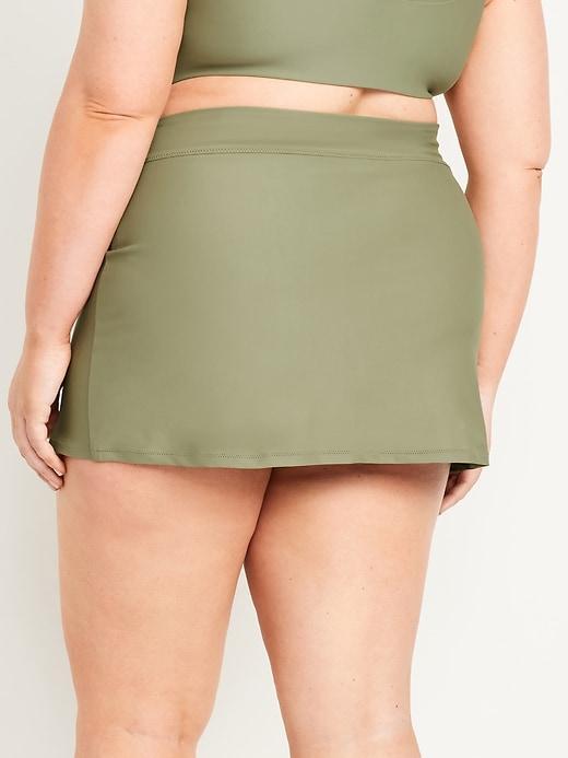 High-Waisted Swim Skirt Product Image