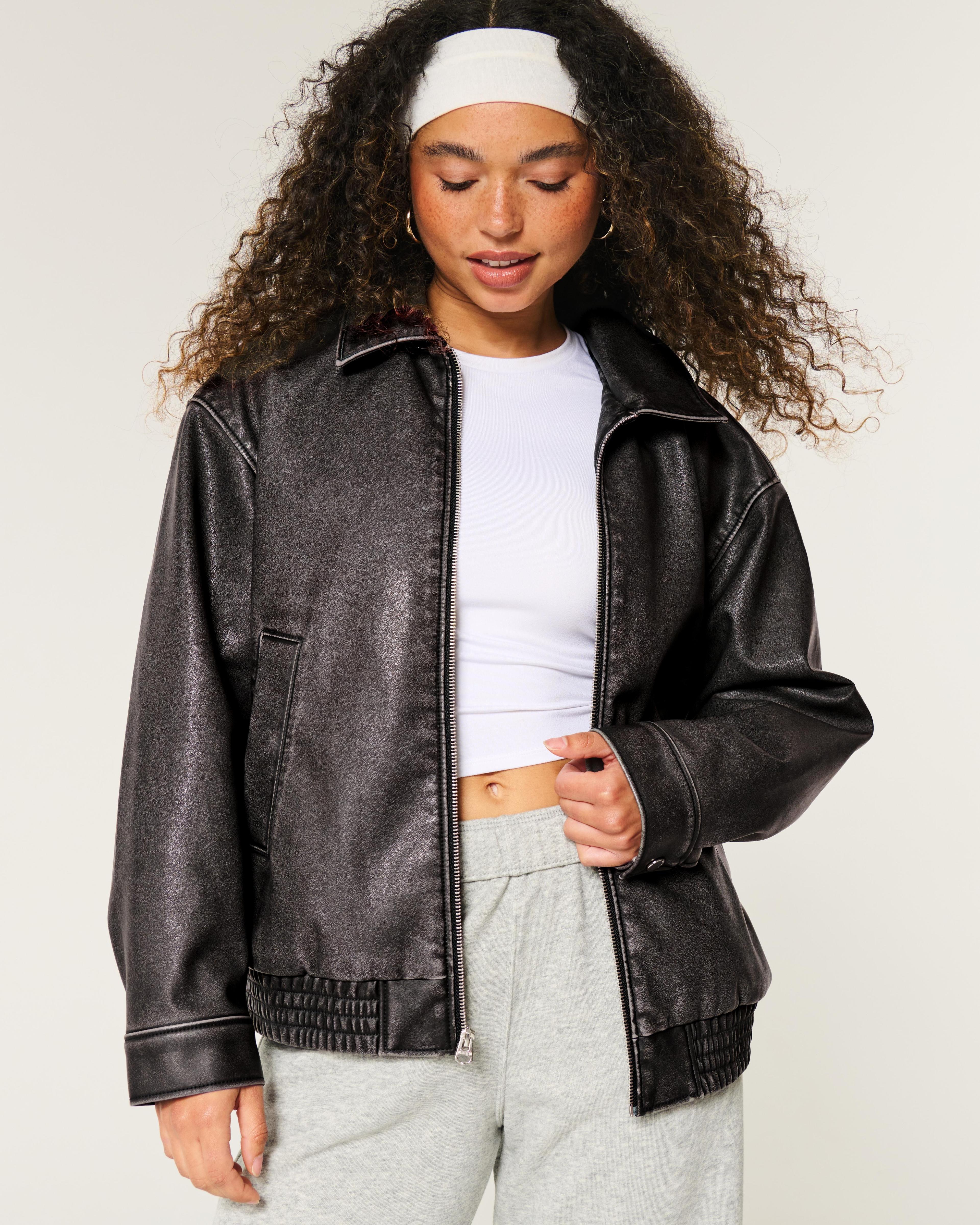 Vegan Leather Jacket product image