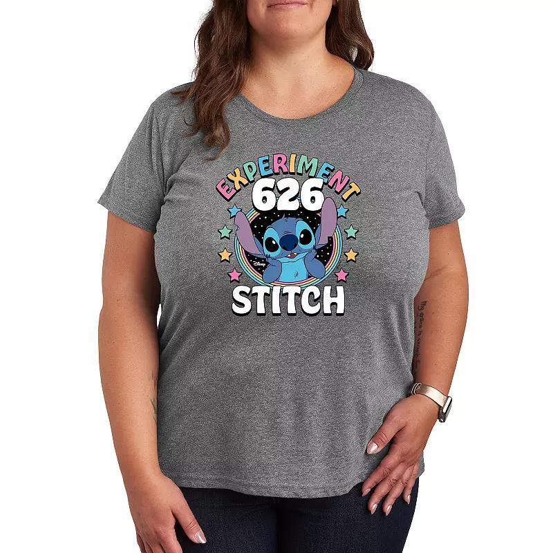 Disneys Lilo & Stitch Plus Experiment 626 Graphic Tee, Womens Product Image