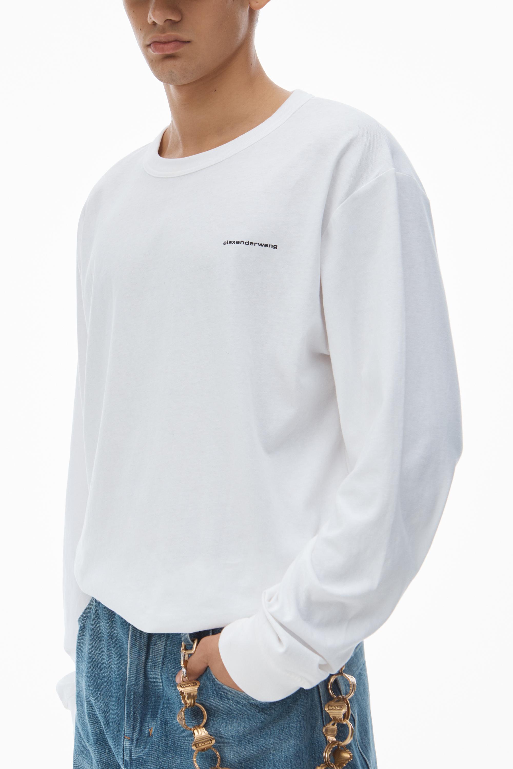 Long-sleeve Tee In High Twist Jersey Product Image