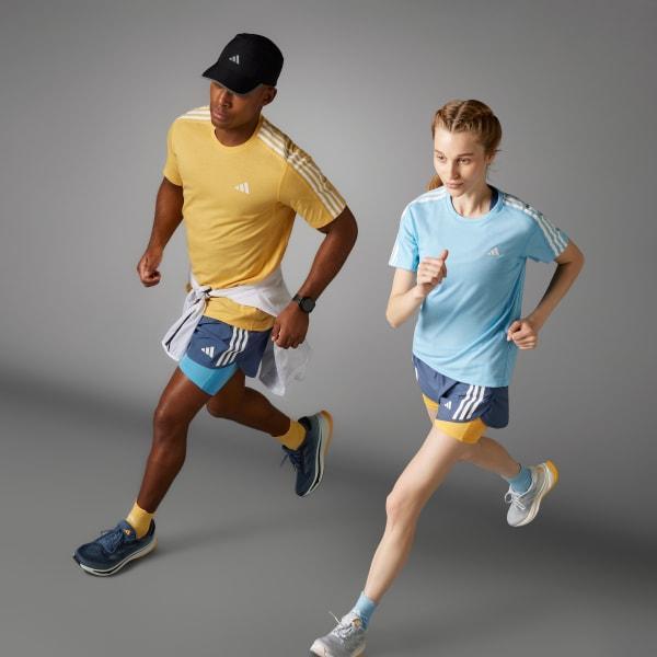 Own the Run 3-Stripes 2-in-1 Shorts Product Image