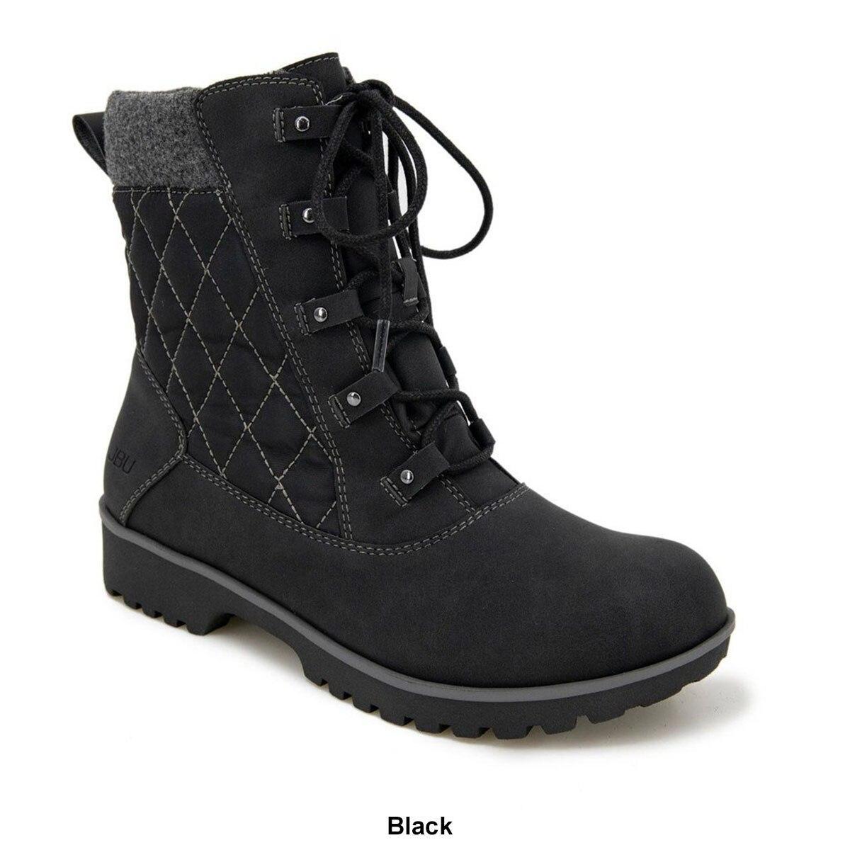 Jbu Womens Fargo Quilted Waterproof Cold-Weather Boots Womens Shoes Product Image