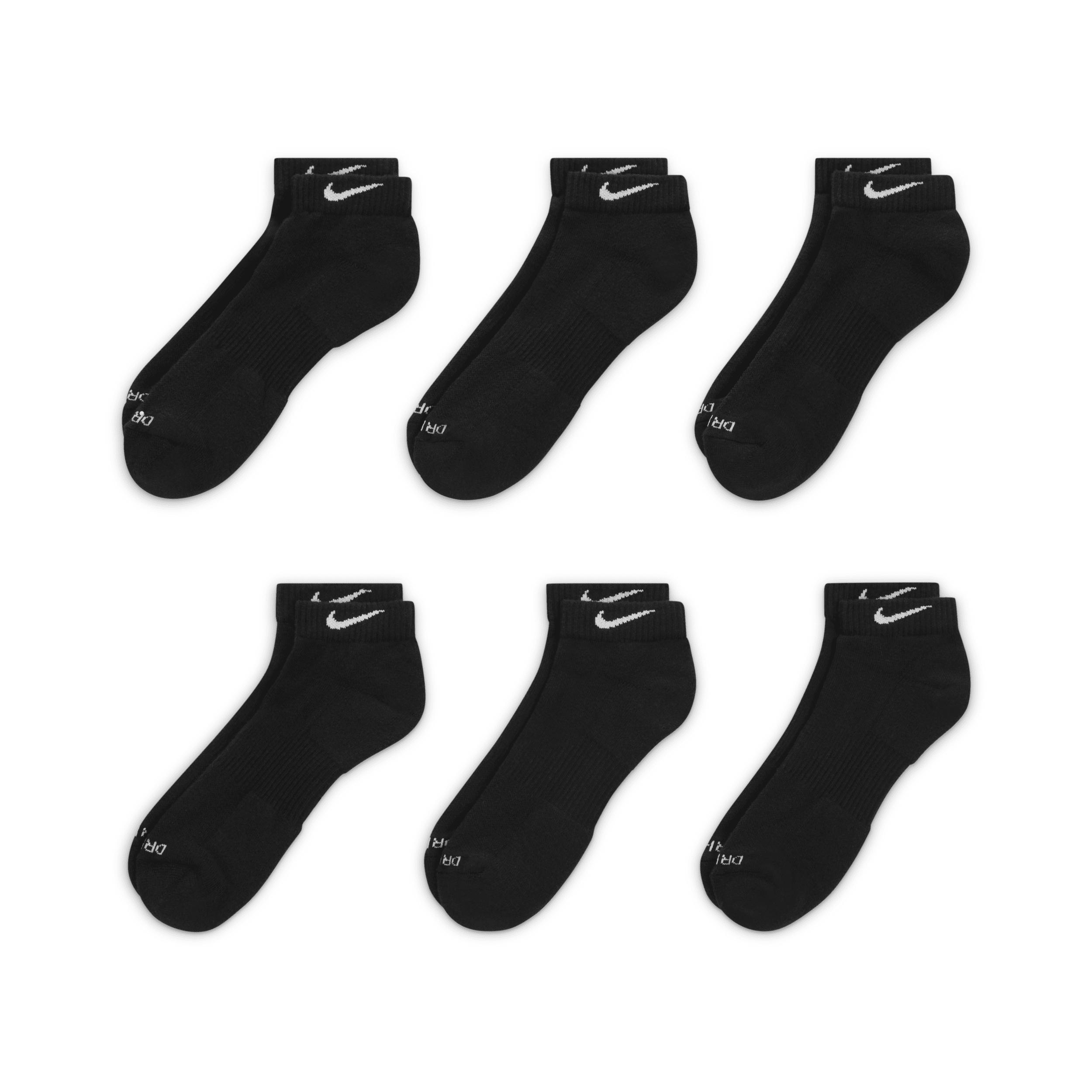 Nike Unisex Everyday Plus Cushioned Training Low Socks (6 Pairs) Product Image