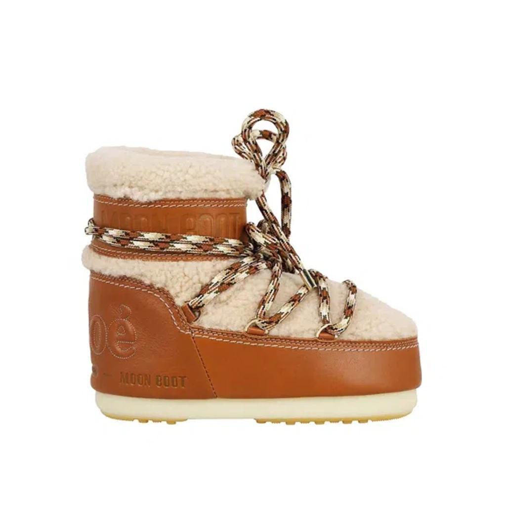 CHLOÉ Chloã© X Moon Boots Women In Brown product image