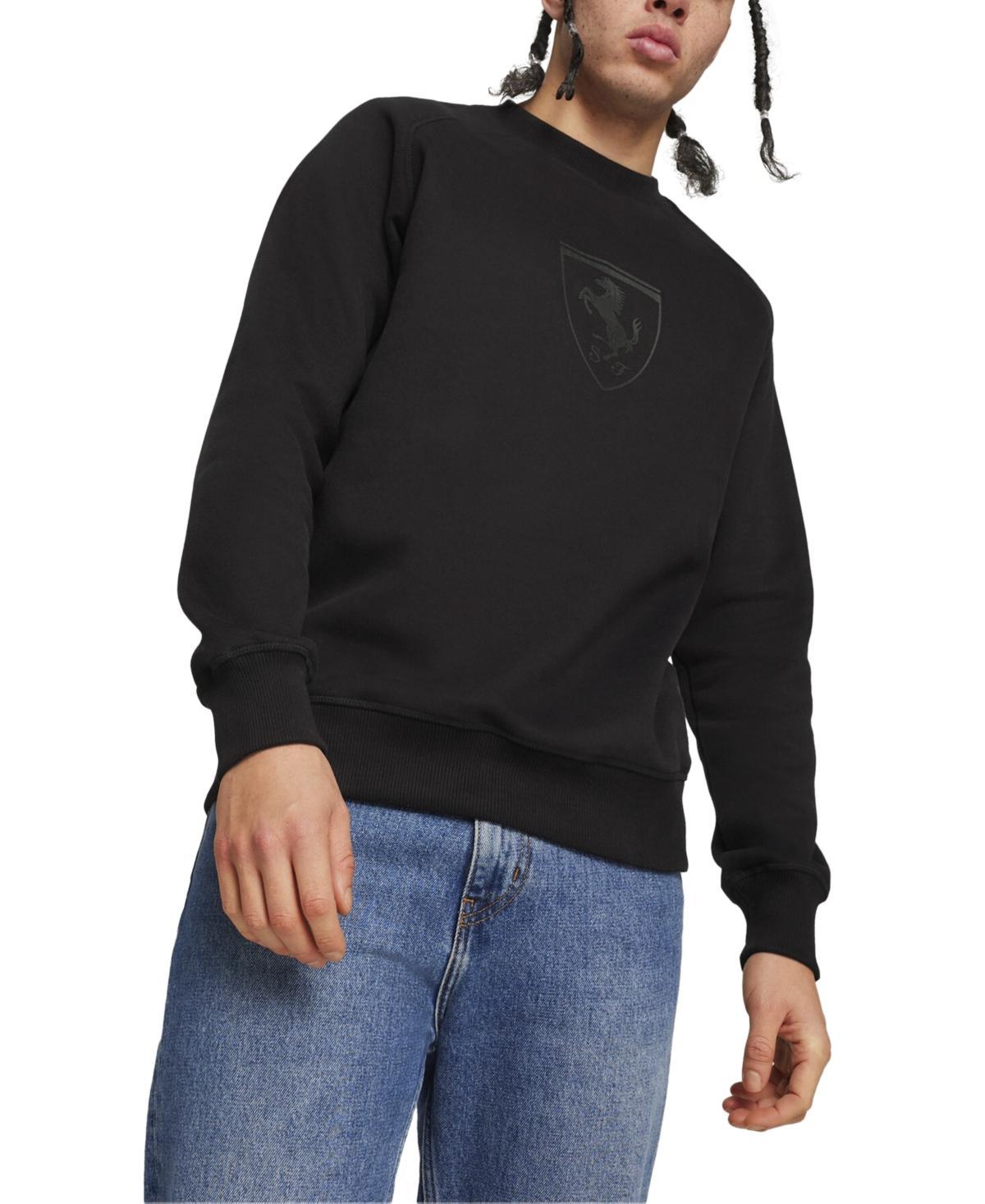 x Ferrari Mens Race Shield Crew Sweatshirt Product Image