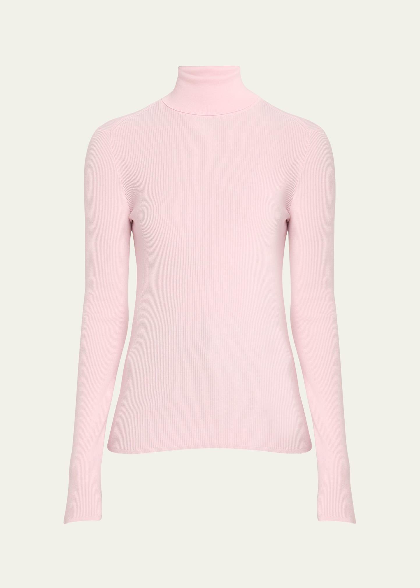 Burberry Turtleneck Sweater in Cameo - Pink. Size XS (also in ). Product Image